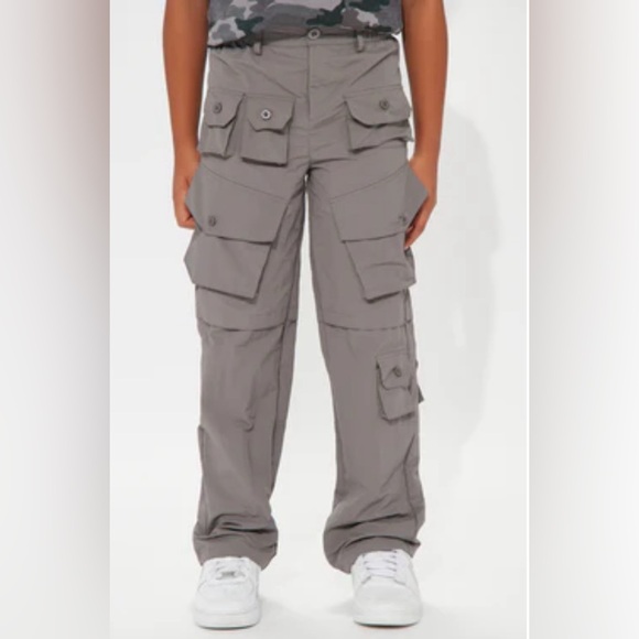 2 Pair Fashion Nova Kids Cargos - Picture 2 of 2